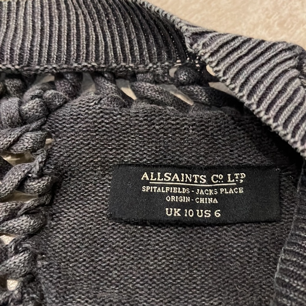 All Saints Spitafields sweater - Picture 3 of 4
